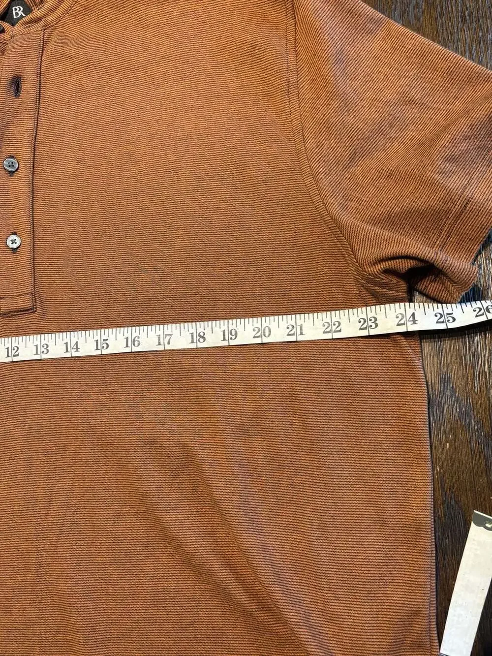 Banana Republic Luxury-Touch Micro-Stripe Knit Polo Shirt